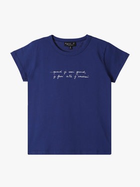 ENFANT ユニセックス SEZ5 E TS キッズ Tシャツ ブルー系その他