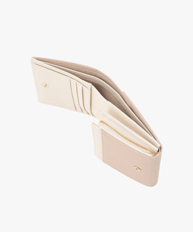 VOYAGE ウィメンズ バッグ＆ウォレット レザー 二つ折り ウォレット "Erika" QAW05-01 ベージュ系その他