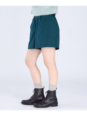 To b. by agnès b. 【Outlet】サイドポケット ショートパンツ グリーン
