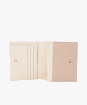 VOYAGE ウィメンズ バッグ＆ウォレット レザー 二つ折り ウォレット "Erika" QAW05-01 ベージュ系その他