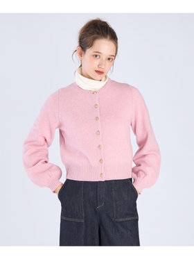 To b. by agnès b. ラブリーカーディガン ピンク