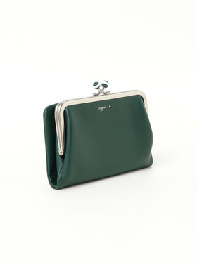 VOYAGE ウィメンズ バッグ＆ウォレット レザー がま口 ウォレット "Irene" PAW07-03 グリーン