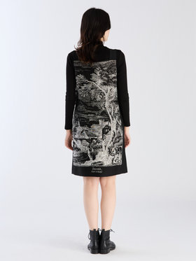 FEMME ウィメンズ 【Outlet】TV84 ROBE ワンピース ブラック