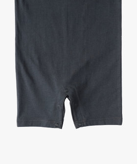 ENFANT ベビー ベビー "b." ロゴ スター コットン ノースリーブ サロペット "Missia" グレー