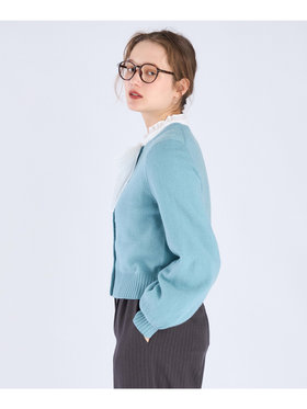 To b. by agnès b. ラブリーカーディガン ブルー