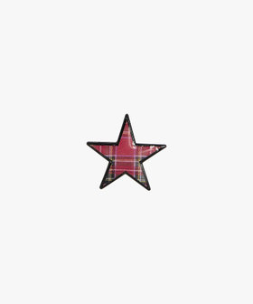 FEMME ウィメンズ タータンチェック スター ピン "Estrella" マルチ