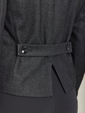 FEMME ウィメンズ 【Outlet】TV48 VESTE ジャケット グレー×ブラック