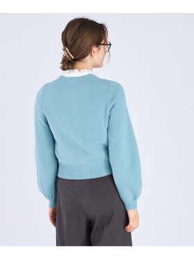 To b. by agnès b. ラブリーカーディガン ブルー