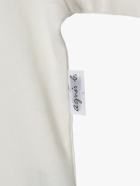 ENFANT ベビー ベビー マルチカラー コットン 長袖 カーディガンプレッション ホワイト