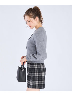 To b. by agnès b. ラブリーカーディガン グレー