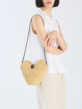 VOYAGE ウィメンズ バッグ＆ウォレット agnes b.×Ines Bressand ショルダーバッグ (INES01-01) ブラック