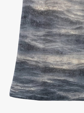 ENFANT ガールズ 【Outlet】キッズ フォトプリント ノースリーブ ワンピース "Mer sous la pluie" マルチ