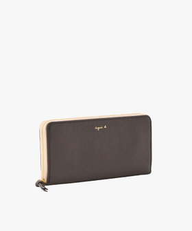VOYAGE ウィメンズ バッグ＆ウォレット レザー ラウンドジップ ウォレット "Angele" BBW03-02 ブラウン系その他