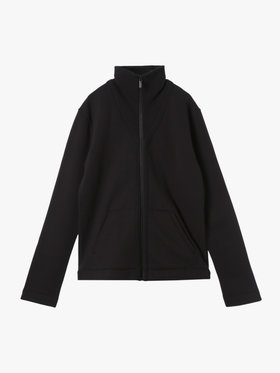 HOMME メンズ メンズ ジップアップ カーディガン ”Routier” ブラック