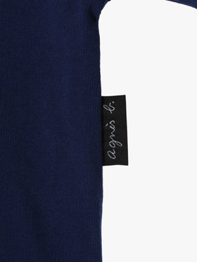 ENFANT ベビー ベビー マルチカラー コットン 長袖 カーディガンプレッション ネイビー