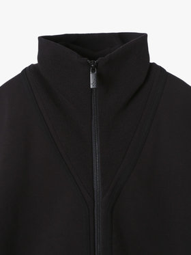 HOMME メンズ メンズ ジップアップ カーディガン ”Routier” ブラック