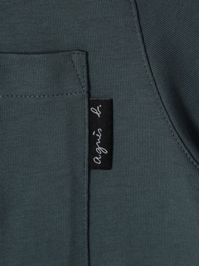 HOMME メンズ メンズ コットン 長袖 ジップシャツ ”Metro” グリーン