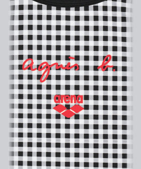 FEMME ウィメンズ agnes b. x arena タフスーツ トレーニングワンピース 水着 ブラック