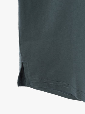 HOMME メンズ メンズ コットン 長袖 ジップシャツ ”Metro” グリーン