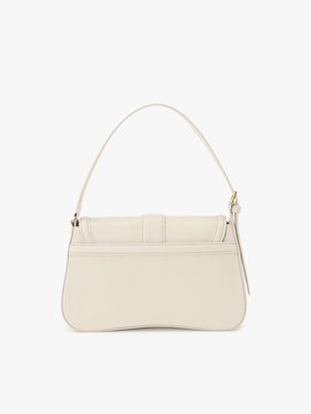 VOYAGE ウィメンズ バッグ＆ウォレット レザー ミディアム ショルダーバッグ”Ingrid” ZAS04-01 オフホワイト