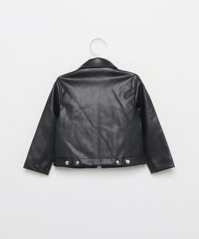 ENFANT ユニセックス キッズ 長袖 ジップジャケット ブラック