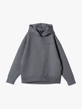 To b. by agnès b. WEB限定 ビッグシルエットフーディー グレー