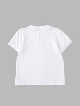 ENFANT ユニセックス キッズ コットン Tシャツ ホワイト