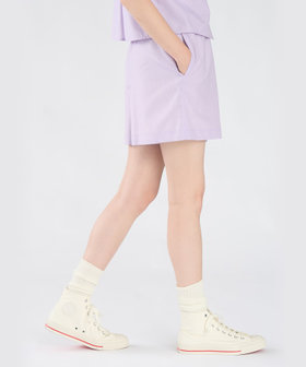 To b. by agnès b. ストライプ ショートパンツ パープル系その他