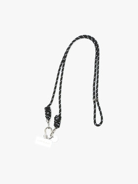 To b. by agnès b. 【Outlet】モバイル ショルダーストラップ＆ハンドルストラップ セット ブラック