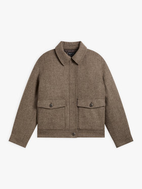 FEMME ウィメンズ 【Outlet】TU59 BLOUSON ブルゾン ブラウン