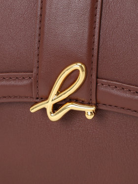 VOYAGE ウィメンズ バッグ＆ウォレット レザー ミディアム ショルダーバッグ”Ingrid” ZAS04-01 ブラウン