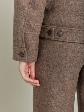 FEMME ウィメンズ 【Outlet】TU59 BLOUSON ブルゾン ブラウン