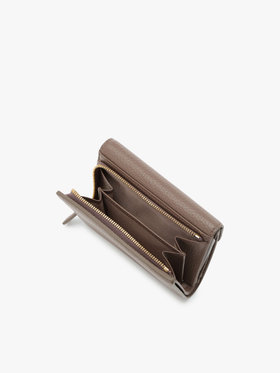 VOYAGE ウィメンズ バッグ＆ウォレット レザー 三つ折り ウォレット ”The b.” ABW02-01 ブラウン系その他