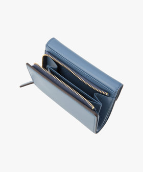 VOYAGE ウィメンズ バッグ＆ウォレット レザー 三つ折り ウォレット "ava" TAW02A-01 ブルー系その他