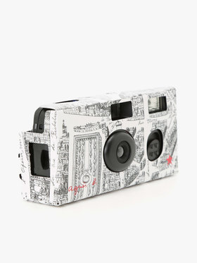 CAFE FUJIFILM “写ルンです” & オリジナルカバーセット PARIS MAP ブラック