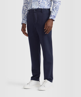 HOMME メンズ メンズ ミラノコットンブレンド トラウザーズ "Motor" ブルー系その他