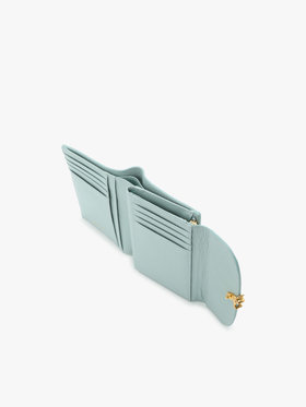 VOYAGE ウィメンズ バッグ＆ウォレット レザー 三つ折り ウォレット ”The b.” ABW02-01 ブルー