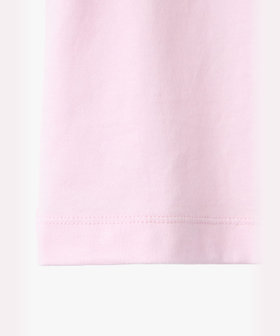 ENFANT ユニセックス キッズ プリント コットン 長袖 カーディガンプレッション agnes b.×mayumi yamase ピンク