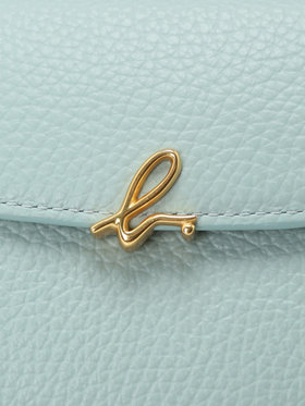 VOYAGE ウィメンズ バッグ＆ウォレット レザー 三つ折り ウォレット ”The b.” ABW02-01 ブルー