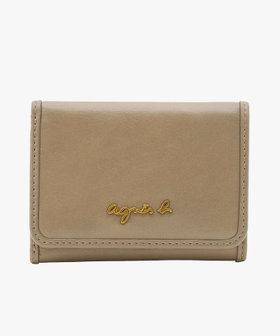 VOYAGE ウィメンズ バッグ＆ウォレット レザー 三つ折り ウォレット "Nathalie" BBW02-02 ベージュ