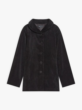 FEMME ウィメンズ 【Outlet】コーデュロイ コットン スタンドカラー ジャケット ブラック