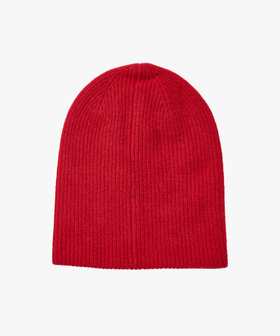 FEMME ウィメンズ カシミヤ ビーニー "Jacky" レッド