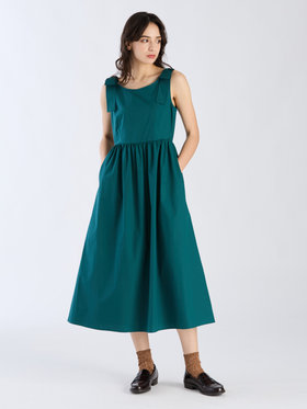 To b. by agnès b. 【Outlet】リボンドレス グリーン