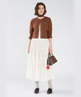 To b. by agnès b. To b. by agnes b.× green label relaxing オーガニックコットン ニュートラディショナルカーディガン ブラウン