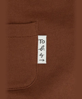 To b. by agnès b. To b. by agnes b.× green label relaxing オーガニックコットン ニュートラディショナルカーディガン ブラウン