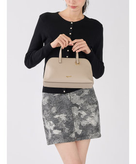 VOYAGE ウィメンズ バッグ＆ウォレット レザー 2way ミディアム トートバッグ "Christelle" ABS01-05 ベージュ