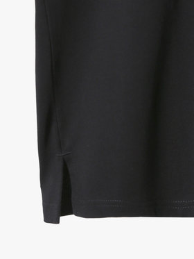 HOMME メンズ メンズ 刺繍 コットン 半袖 Tシャツ ”Lezard” ブラック