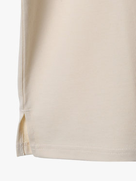 HOMME メンズ メンズ 刺繍 コットン 半袖 Tシャツ ”Lezard” ホワイト