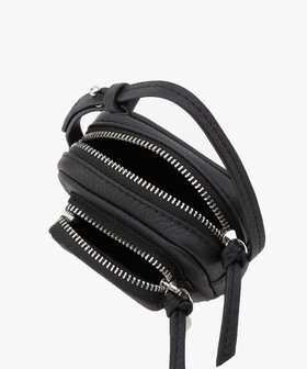 VOYAGE ウィメンズ バッグ＆ウォレット レザー チャーム "Angele" ABA02-01 ブラック
