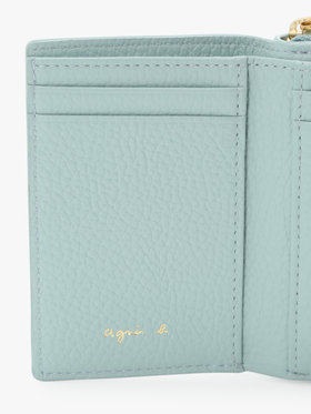 VOYAGE ウィメンズ バッグ＆ウォレット レザー 三つ折り ミニ ウォレット ”The b.” ABW02-02 ブルー